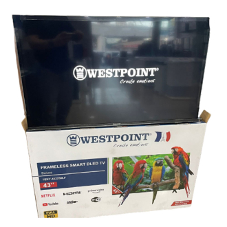 Westpoint 43" DLED Smart TV Frameless TEKY-4322SM.F