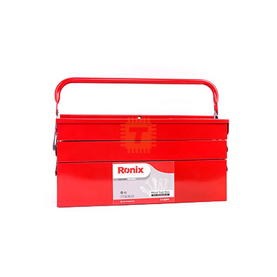 Ronix Metal Tool Box 43Cm, 42X20X20Cm, 3 Layers (Rh-9103) 1 Ronix Metal Tool Box 43Cm, 42X20X20Cm, 3 Layers (Rh-9103)