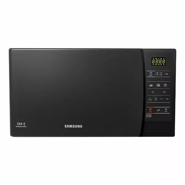 Samsung Microwave 20L 1150W Solo Manual, 6 Power Levels, Defrosting, Triple Distribution System, Ceramic Enamel, Led Display, Black Me731K 1 Samsung Microwave 20L 1150W Solo Manual, 6 Power Levels, Defrosting, Triple Distribution System, Ceramic Enamel, Led Display, Black Me731K