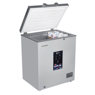 SilverDome Convertible Chest Freezer 142L, Defrost, Fast Freezing, Tropicalized Compressor with Cool Pack, Energy Efficient CFM-145