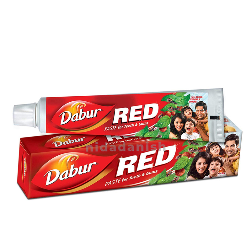 Dabur Toothpaste Fluoride Free, Helps In Bad Breath Treatment, Cavity Protection, Plaque Removal, Power Of 13 Potent Ayurvedic Herbs, Red 200G - Set Of 3 Pcs 1 Dabur Toothpaste Fluoride Free, Helps In Bad Breath Treatment, Cavity Protection, Plaque Removal, Power Of 13 Potent Ayurvedic Herbs, Red 200G - Set Of 3 Pcs