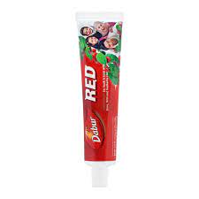 Dabur Toothpaste Fluoride Free, Helps In Bad Breath Treatment, Cavity Protection, Plaque Removal, Power Of 13 Potent Ayurvedic Herbs, Red 200G - Set Of 3 Pcs 2 Dabur Toothpaste Fluoride Free, Helps In Bad Breath Treatment, Cavity Protection, Plaque Removal, Power Of 13 Potent Ayurvedic Herbs, Red 200G - Set Of 3 Pcs