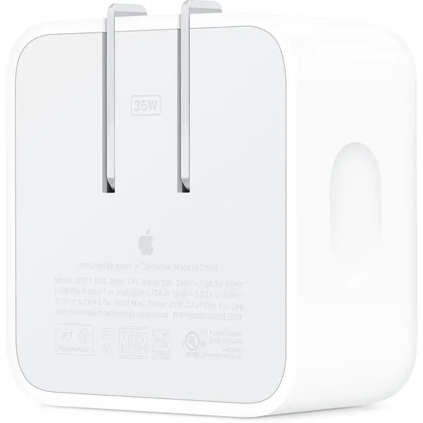 Apple 35W Dual Usb-C Port Compact Power Adapter 3 Apple 35W Dual Usb-C Port Compact Power Adapter