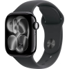 Apple Watch Series 11  42mm Jet Black Aluminium Case GPS Sport Band