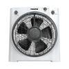 Nikai Box Fan 12Inch With Rotating Grill 40W Nf755N2 60 Mins Timer 5 Pp Blades 3 Speeds Control