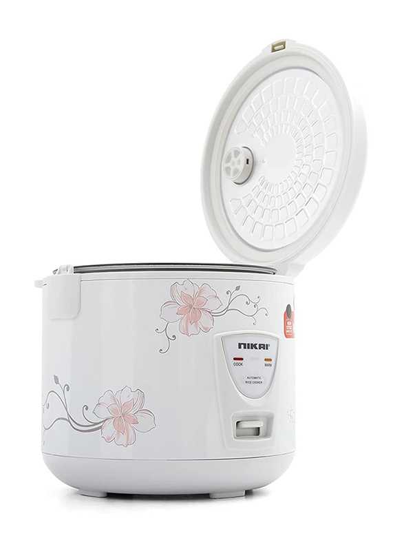 Nikai Rice Cooker 1.8L Keep Warm Function Teflon Coated Inner Pot 762W Nr674N3 Plastic Steamer Double Thermostat Control Detachable Power Cord 2 Nikai Rice Cooker 1.8L Keep Warm Function Teflon Coated Inner Pot 762W Nr674N3 Plastic Steamer Double Thermostat Control Detachable Power Cord