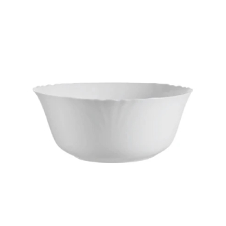 Luminarc Cadix Bowl 24cm White P4164 (Pack of 6Pcs)