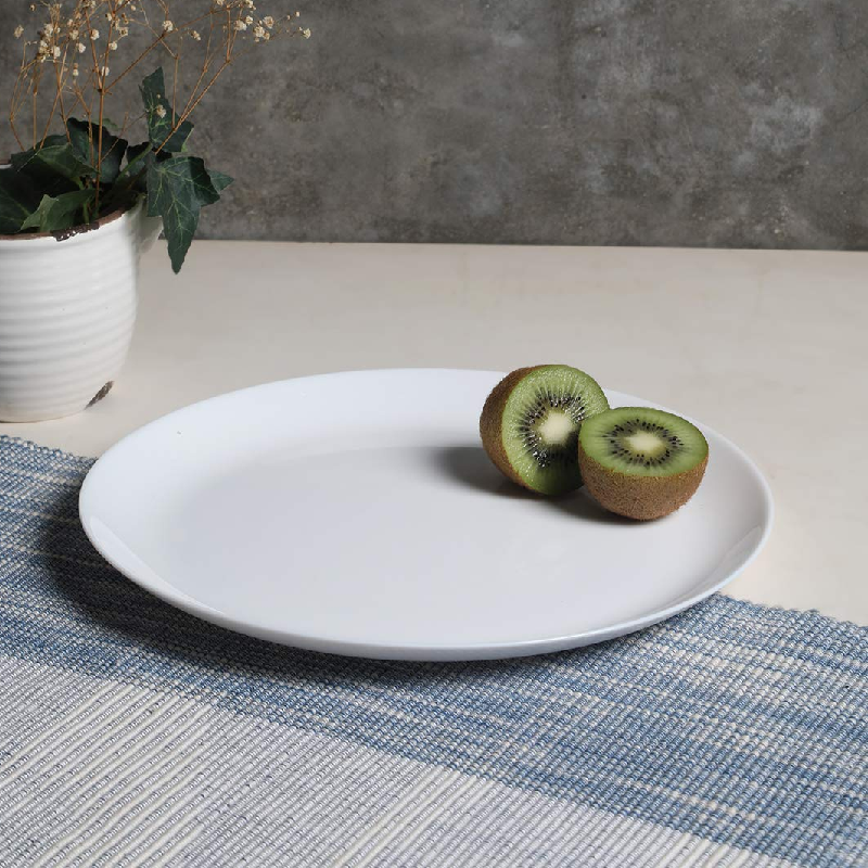 Luminarc Diwali Dinner Plate 27Cm White P6040 (Pack Of 6Pcs) 2 Luminarc Diwali Dinner Plate 27Cm White P6040 (Pack Of 6Pcs)