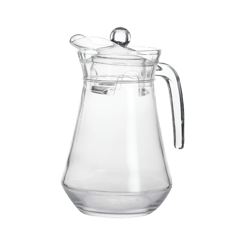 Luminarc Arc Glass Jug 1.3L With Cover, Transparent N1103 1 Luminarc Arc Glass Jug 1.3L With Cover, Transparent N1103