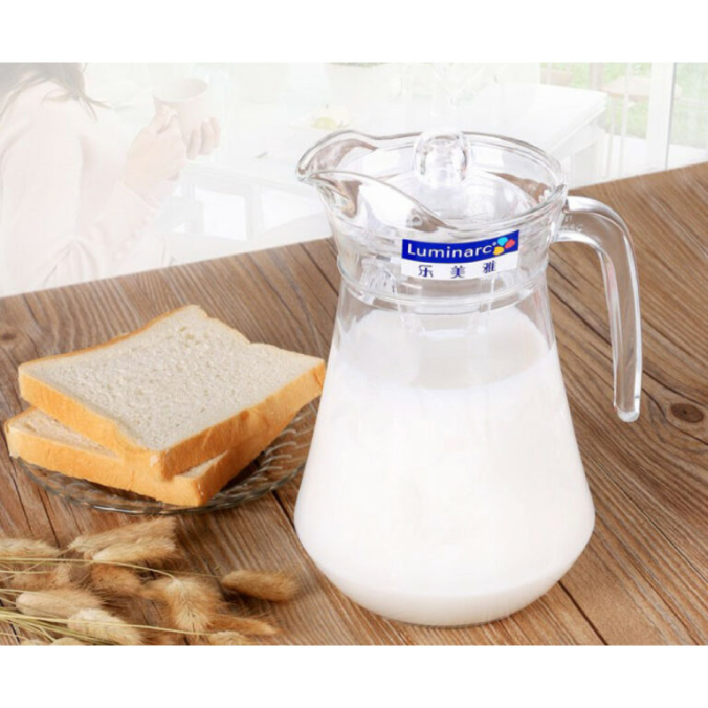 Luminarc Arc Glass Jug 1.3L With Cover, Transparent N1103 5 Luminarc Arc Glass Jug 1.3L With Cover, Transparent N1103
