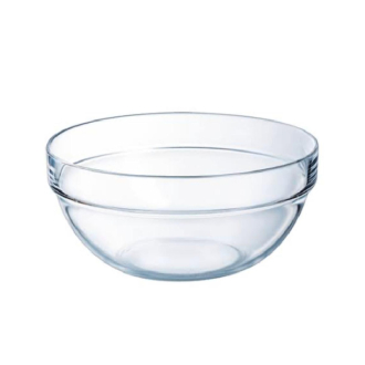 Luminarc Stacking Glass Bowl 17cm Transparent N2317 (Pack of 6Pcs)