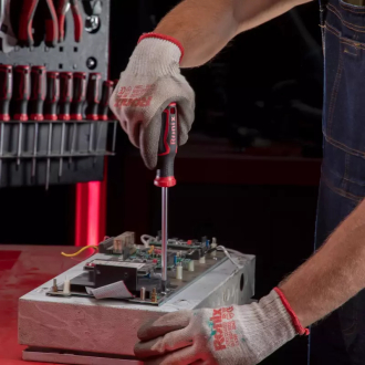 Ronix Plastic Handle phillips Screwdriver 3x100mm-2color RH-2841