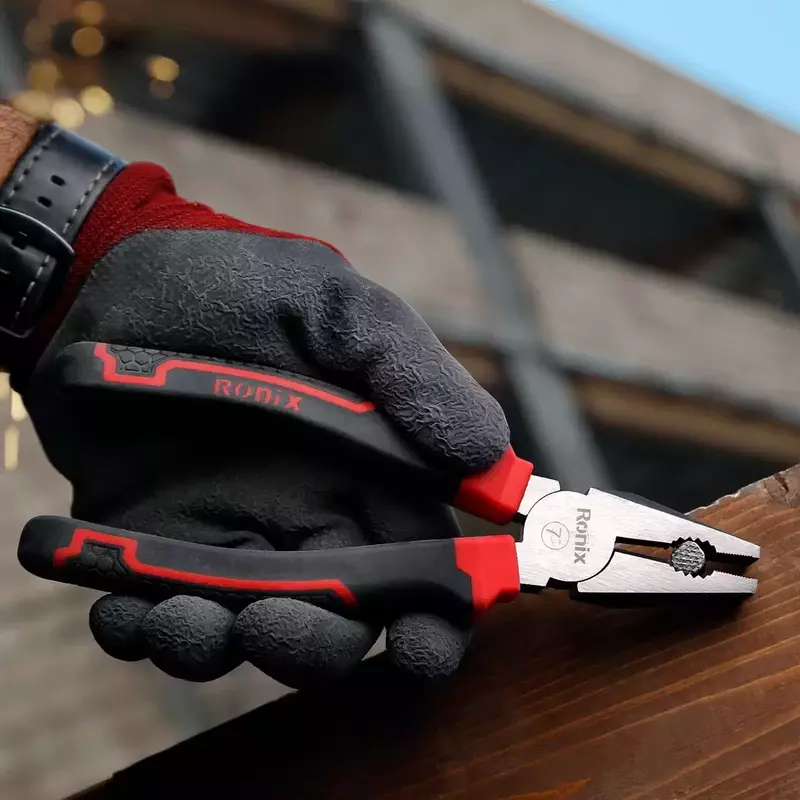 Ronix Maxi Series Combination Plier 8&Quot; Rh-1168 3 Ronix Maxi Series Combination Plier 8&Quot; Rh-1168