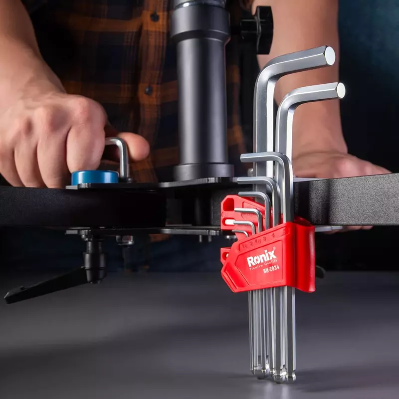 Ronix Magnetic Hex Key 9Pcs Rh-2034 9 Ronix Magnetic Hex Key 9Pcs Rh-2034