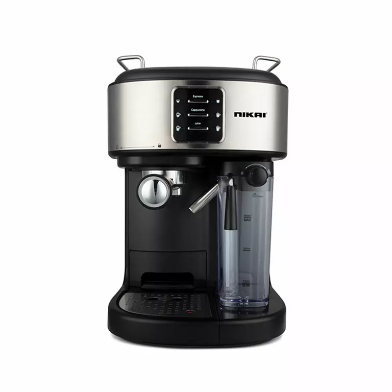 Nikai Coffee Machine 1.7L Water Tank Milk Jug Manual 1250W Nem530A High Pressure Function 500Ml Milk Tank Detachable Milk And Water Tank 15 Bar Pressure Pump 1 Nikai Coffee Machine 1.7L Water Tank Milk Jug Manual 1250W Nem530A High Pressure Function 500Ml Milk Tank Detachable Milk And Water Tank 15 Bar Pressure Pump
