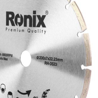 Ronix Diamond Cutting Disc for Granite 230 x 7x 22.2mm RH-3523