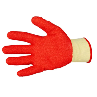 Ronix Latex-Coated Work Gloves resistant work gloves manufactured from five-yarn fibers resistant latex layer work gloves industrial applications washable and resistant to abrasion, shear, tear, and puncture high-quality raw materials RH-9000