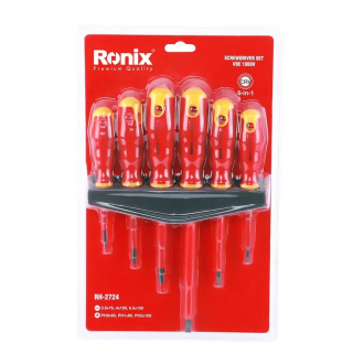 Ronix Screwdriver VDE 1000V 6pcs Set RH-2724