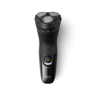 Philips Wet & Dry Electric Shaver 3000X Series with ComfortCut Blades, 3D Floating Heads, Anti-Corrosion Shaving System X3021