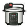 Nikai Pressure Cooker Electric 6L Digital Multi Functional Cooker 1300W NEP682DX Aluminum Cooking Pot With Non Stick Coating Stainless Steel Wraped Body With Warm Function