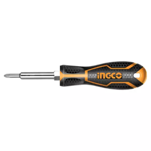 Ingco Screwdriver 6In1 Set 6.35X65Mm Akisd0608 1 Ingco Screwdriver 6In1 Set 6.35X65Mm Akisd0608