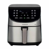 Kenwood Airfryer 7.0l Digital Touch Screen 4 in 1 Fry, Grill, Roast and Bake 1800w Hfm80.000ss - 60 Mins Timer With Rosting Function Adjustable Temperature Touch Screen Display Auto Shut Off