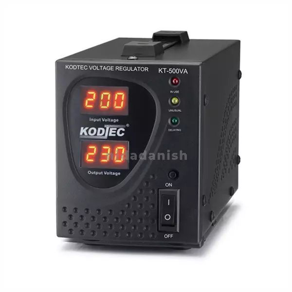 Kodtec Voltage Regulator Stabilizer 500W Kt-500Va 1 Kodtec Voltage Regulator Stabilizer 500W Kt-500Va