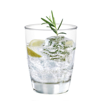 Ocean Glass 6pcs Tiara Double Rock 365ml Drink Tumbler 3B1201306G0006