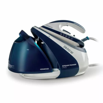 Kenwood Steam Iron Station 1.8l Tank Ceramic Sole Plate 2600w Ssp70.000wb - Removable Water Tank Automatic Sitch Off 140G Per Min Steam Output