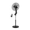Dolphin Stand Fan - 16", 50W with Timer & Speed Settings, Plastic Blades, Remote Control and Touch Screen, ME-16088.
