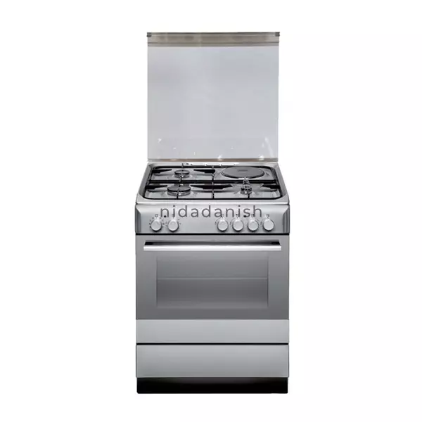Ariston Cooking Range 3 Gas Burner 1 Electric Plate 60X60Cm Stainless Steel A6Msh2F 1 Ariston Cooking Range 3 Gas Burner 1 Electric Plate 60X60Cm Stainless Steel A6Msh2F