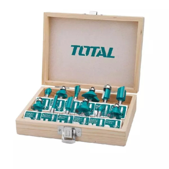 Total Router Bit 8mm Pack of 12 TACSR1121
