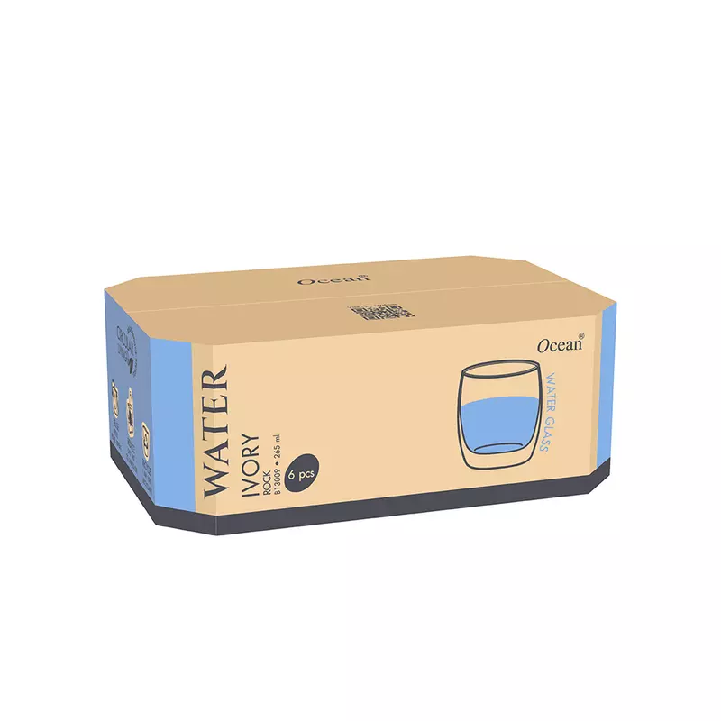 Ocean Glass 6Pcs Ivory Rock 265Ml 3B1300906G0005 4 Ocean Glass 6Pcs Ivory Rock 265Ml 3B1300906G0005