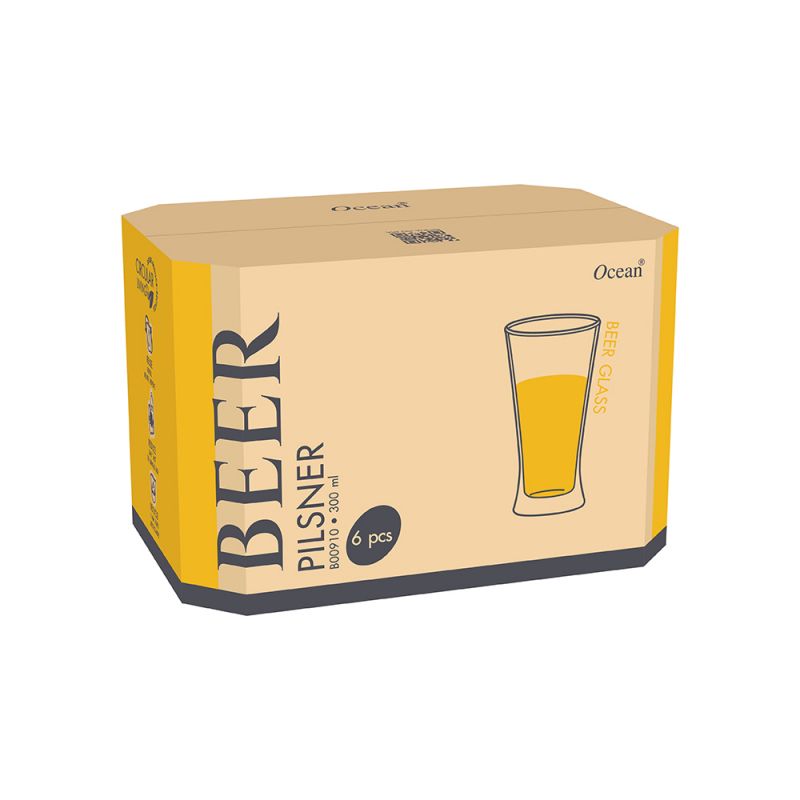Ocean Glass 6Pcs Pilsner 300Ml 3B0091006G0006 3 Ocean Glass 6Pcs Pilsner 300Ml 3B0091006G0006