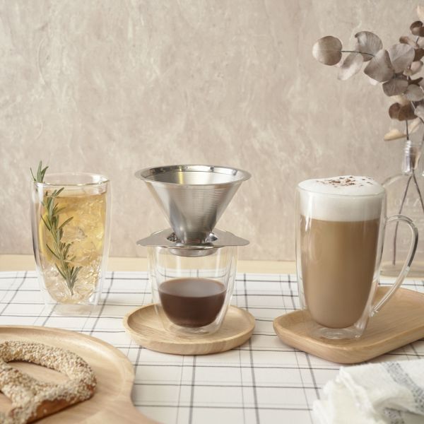 Ocean Mug 6Pcs Doppio 430Ml Double Wall Drink Mug 44A0004 4 Ocean Mug 6Pcs Doppio 430Ml Double Wall Drink Mug 44A0004