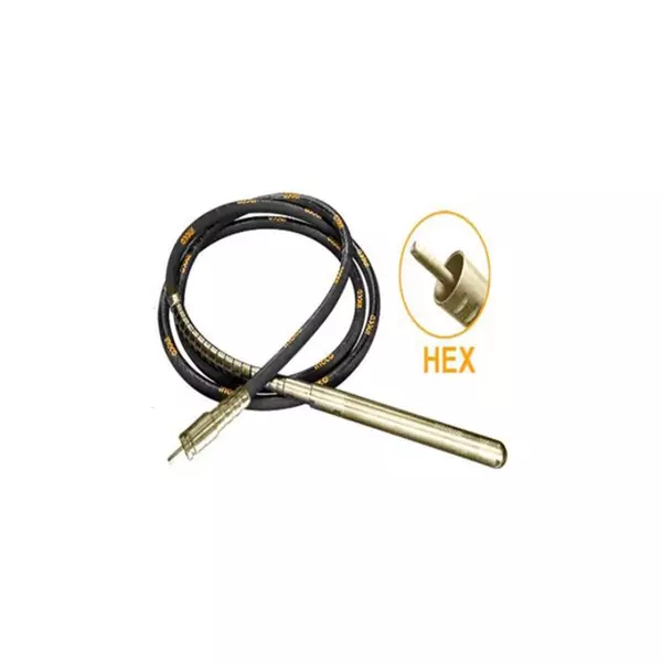 Ingco Poker Vibrator Shaft 38Mm (Hex) Vbp1382 1 Ingco Poker Vibrator Shaft 38Mm (Hex) Vbp1382