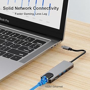 Generic Usb Type C 5 In 1 Usb 3.0 Ports 2, Lan Port 1, Hdmi Port 1, Type C Port 1 Rj45 6 Generic Usb Type C 5 In 1 Usb 3.0 Ports 2, Lan Port 1, Hdmi Port 1, Type C Port 1 Rj45