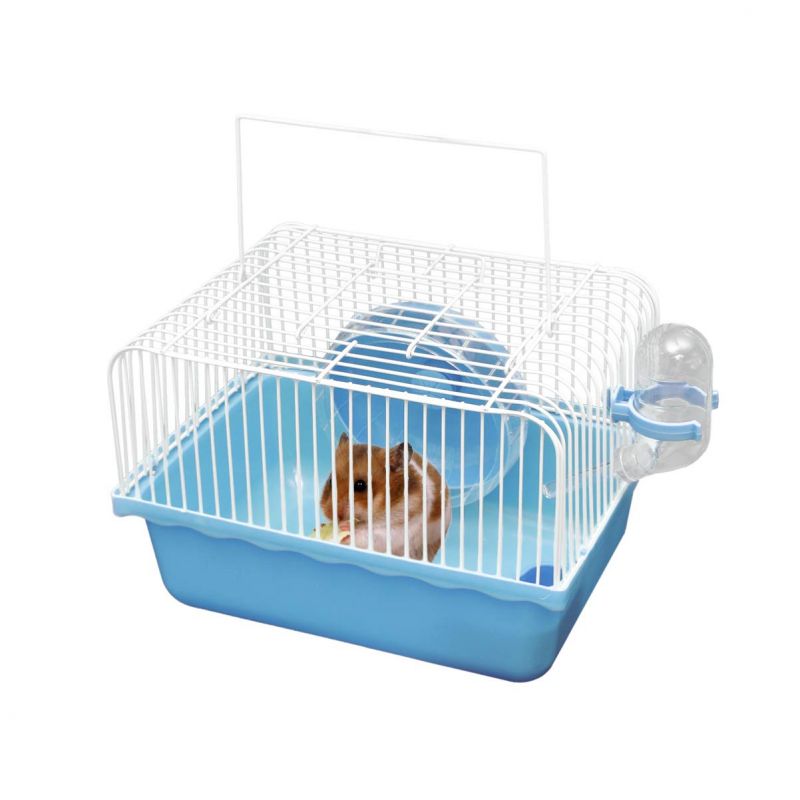 Pv Portable Hamster Cage/Small Pets With Accessories 3 Pv Portable Hamster Cage/Small Pets With Accessories