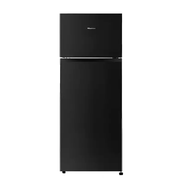 Hisense Refrigerator 205L Double Door, Top Freezer, Black Rt1N205Nebn 1 Hisense Refrigerator 205L Double Door, Top Freezer, Black Rt1N205Nebn