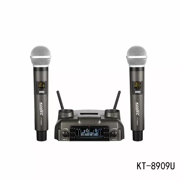 Kodtec Wireless Microphone Rechargeable Kt-8909U 1 Kodtec Wireless Microphone Rechargeable Kt-8909U