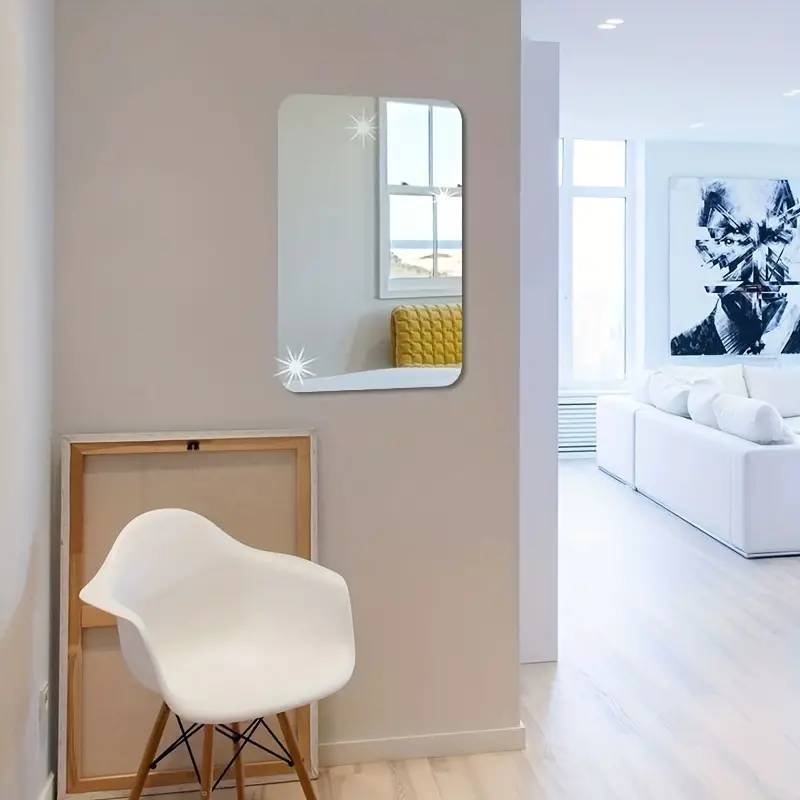 Generic High Quality Non-Glass Shatterproof, Anti Scratch, Easy To Install, Unbreakable, Safe For Kids, Frameless Acrylic Plexiglass Sheet Mirror (Wall Decor) For Bedroom, Bathroom &Amp; Living Room 11 Generic High Quality Non-Glass Shatterproof, Anti Scratch, Easy To Install, Unbreakable, Safe For Kids, Frameless Acrylic Plexiglass Sheet Mirror (Wall Decor) For Bedroom, Bathroom &Amp; Living Room