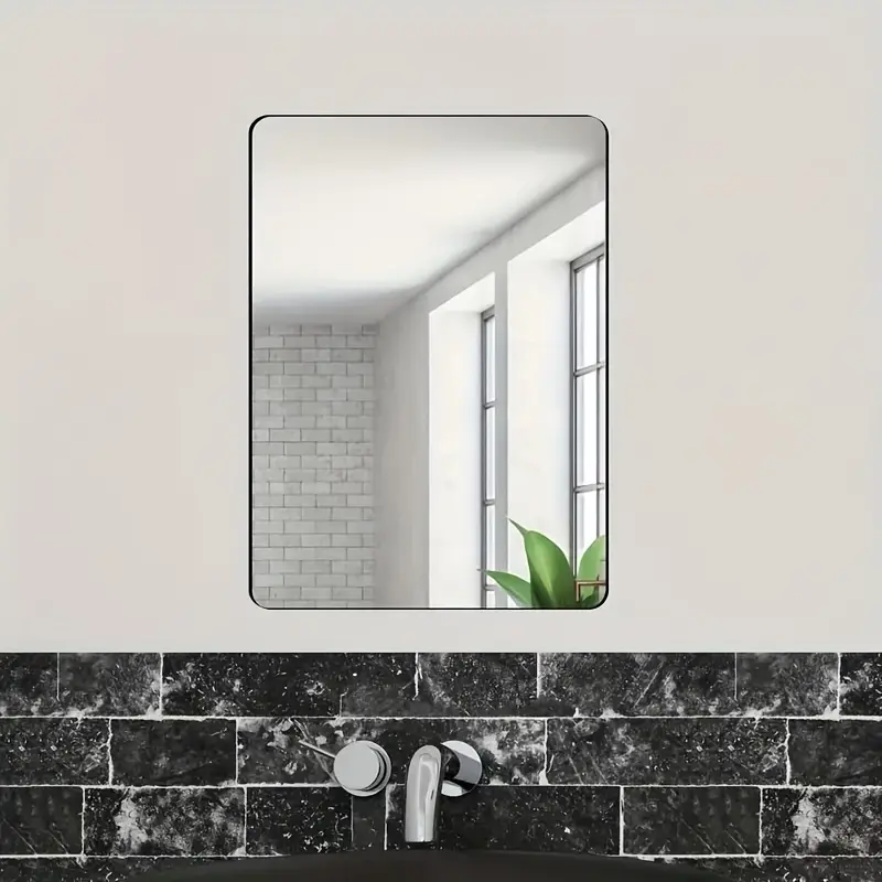 Generic High Quality Non-Glass Shatterproof, Anti Scratch, Easy To Install, Unbreakable, Safe For Kids, Frameless Acrylic Plexiglass Sheet Mirror (Wall Decor) For Bedroom, Bathroom &Amp; Living Room 15 Generic High Quality Non-Glass Shatterproof, Anti Scratch, Easy To Install, Unbreakable, Safe For Kids, Frameless Acrylic Plexiglass Sheet Mirror (Wall Decor) For Bedroom, Bathroom &Amp; Living Room