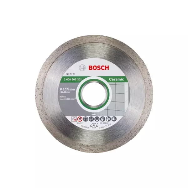 Bosch Diamond Cutting Disc 115 X 1.6 X 7Mm For Ceramic 2608602201