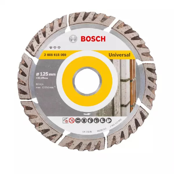 Bosch Diamond Cutting Disc Professional For Universal 180 X 2 X 22.23Mm 2608615063 1 Bosch Diamond Cutting Disc Professional For Universal 180 X 2 X 22.23Mm 2608615063