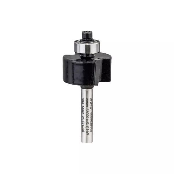 Bosch Rebate Bit 6Mm, 25.4 X 12.4 X 54Mm 2608628449 1 Bosch Rebate Bit 6Mm, 25.4 X 12.4 X 54Mm 2608628449