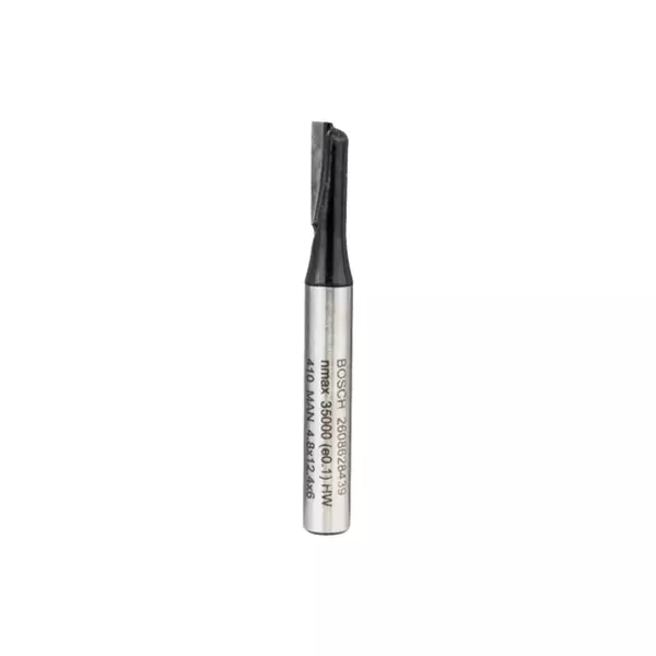 Bosch Straight Bit 6Mm, 4.8 X 12.4 X 51Mm 2608628439 1 Bosch Straight Bit 6Mm, 4.8 X 12.4 X 51Mm 2608628439