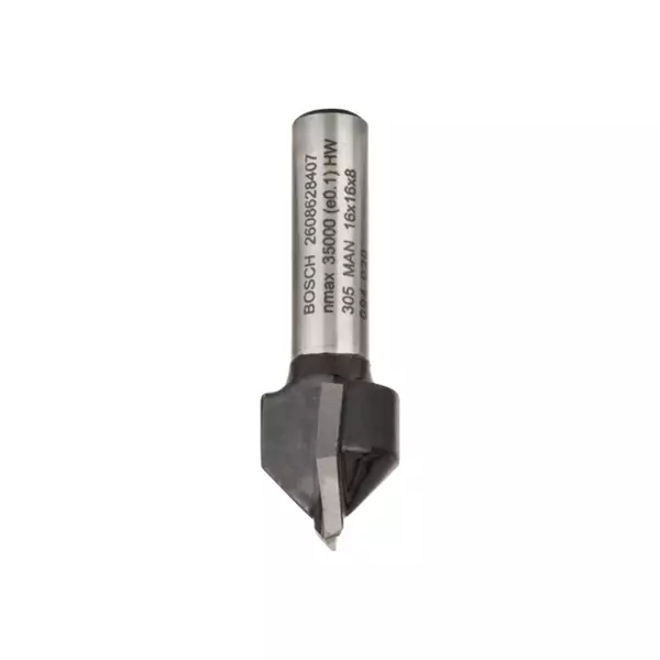 Bosch V-Grovee Bit 8Mm, 16 X 16 X 45Mm 2608628407