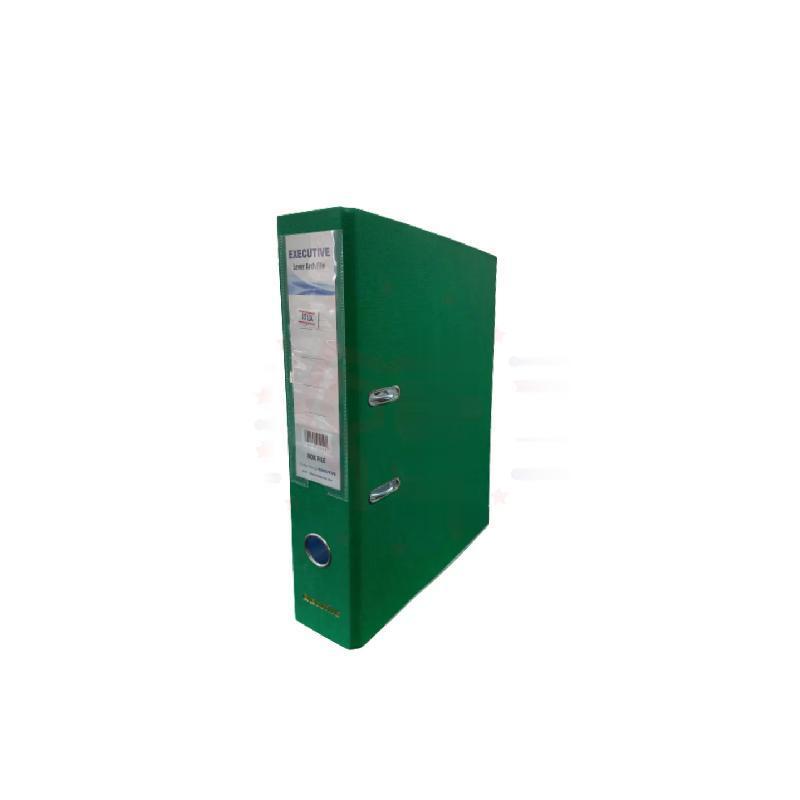 Executive Pvc Box File 3&Quot; Green 15134