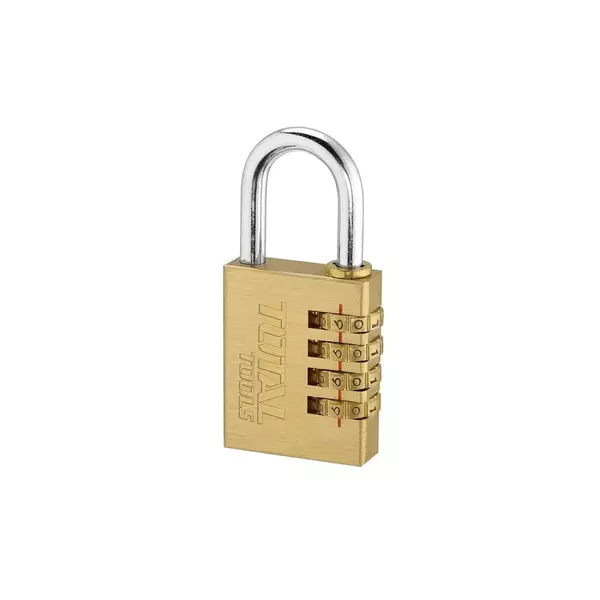 Total Brass 4 Digit Combination Padlock 4 X 40Mm, Password Combination Can Be Customized Tbck37404 1 Total Brass 4 Digit Combination Padlock 4 X 40Mm, Password Combination Can Be Customized Tbck37404