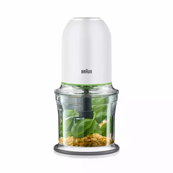 Braun Chopper 0.5L Plastic Bowl 500W Ch3011Wh Stainless Steel Blades 2 Speeds With Ice Crushing Capability 1 Braun Chopper 0.5L Plastic Bowl 500W Ch3011Wh Stainless Steel Blades 2 Speeds With Ice Crushing Capability